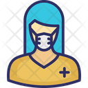 Doctor Avatar Lady Doctor Medical Assistant Icon