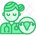 Lady Gynecologist Icon