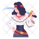 Lady Pirate Icon