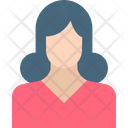 Lady Servant Female Girl Icon