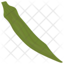 Lady Finger Okra Vegetable Icon
