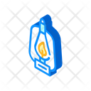 Kerosene Burner Isometric Icon