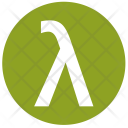 Lambda Alphabet Greek Icon
