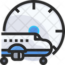 Landing Time Flight Time Plane Timing Icon