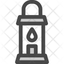 Lantern Lighting Illuminator Icon