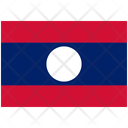 Flag Country Laos Icon