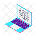 Laptop Web Development Icon
