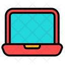Laptop Online Mobile Icon