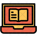 Book Education Laptop Icon