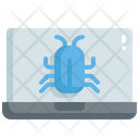Laptop Bug Laptop Virus System Virus Icon