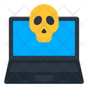 Laptop Hacking Icon