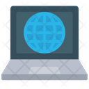 Laptop Internet Icon