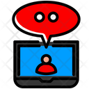 Laptop Messages Icon