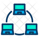 Laptop Network Icon