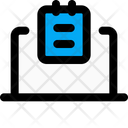 Laptop Note  Icon
