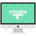 Laptop password Icon
