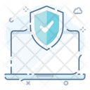 Laptop Security Icon