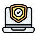 Laptop Security Icon