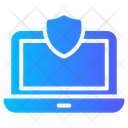 Laptop Shield Laptop Security Laptop Protection Icon