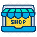 Laptop Shop  Icon