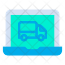 Laptop Truck Icon