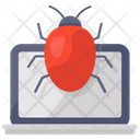 Laptop Virus Infected Device Infected Laptop Icon