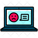 Laptop Comment Emoji Icon
