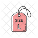 Large Size Label Icon