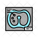 Larynx X Ray Color Icon