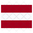 Latvia Country National Icon