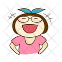 Lol Laugh Mocking Scornful Miumiu Emoticon Expression Icon