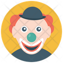 Laughing Clown Happy Clown Joker Icon