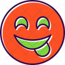 Face Savoring Food Emoji Emoticon Icon