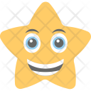 Laughing Star Smiling Icon