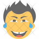 Laughing Tears Face Icon