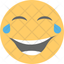 Laughing Tears Face Icon