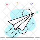 Freelance Launch Origami Icon