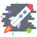 Rocket Space Startup Icon
