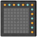 Launch Pad Musical Instrument Music System Icon