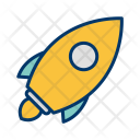 Launch Rocket Ship Icon