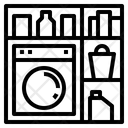Laundry Room Space Icon