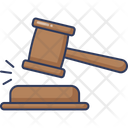 Law Auction Hammer Icon