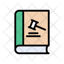 Law Book Court Icon