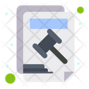 Law Document Law Paper News Icon