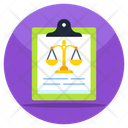 Law Document Icon