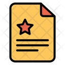 Law Document File Icon