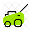 Lawn Cutter Lawn Cutting Vehicle Gardening Icon