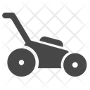 Lawn Mower Lawn Cutting Vehicle Gardening Icon