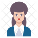 Female Lawyer Professional Icon