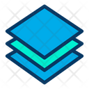 Layer Multiple Layers Leval Icon